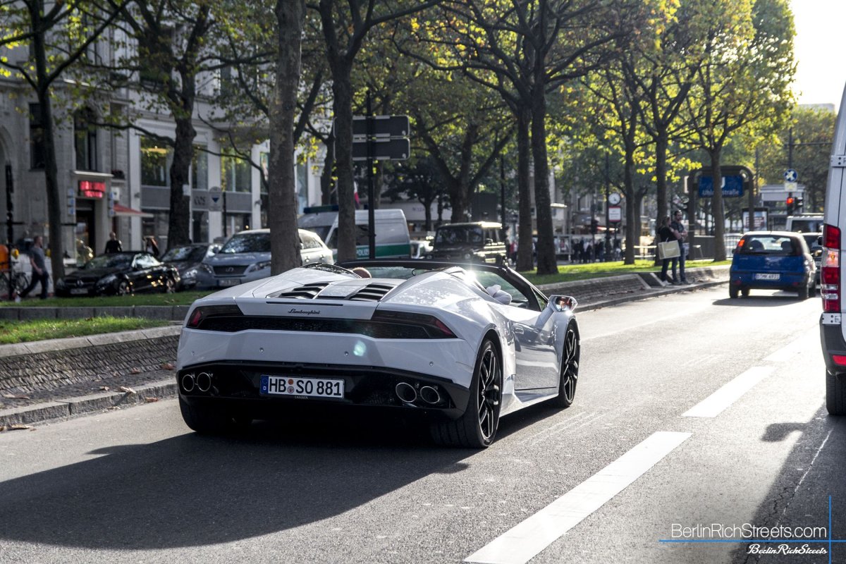 Lamborghini Huracán LP610-4 Spyder spotted in Berlin — BerlinRichStreets