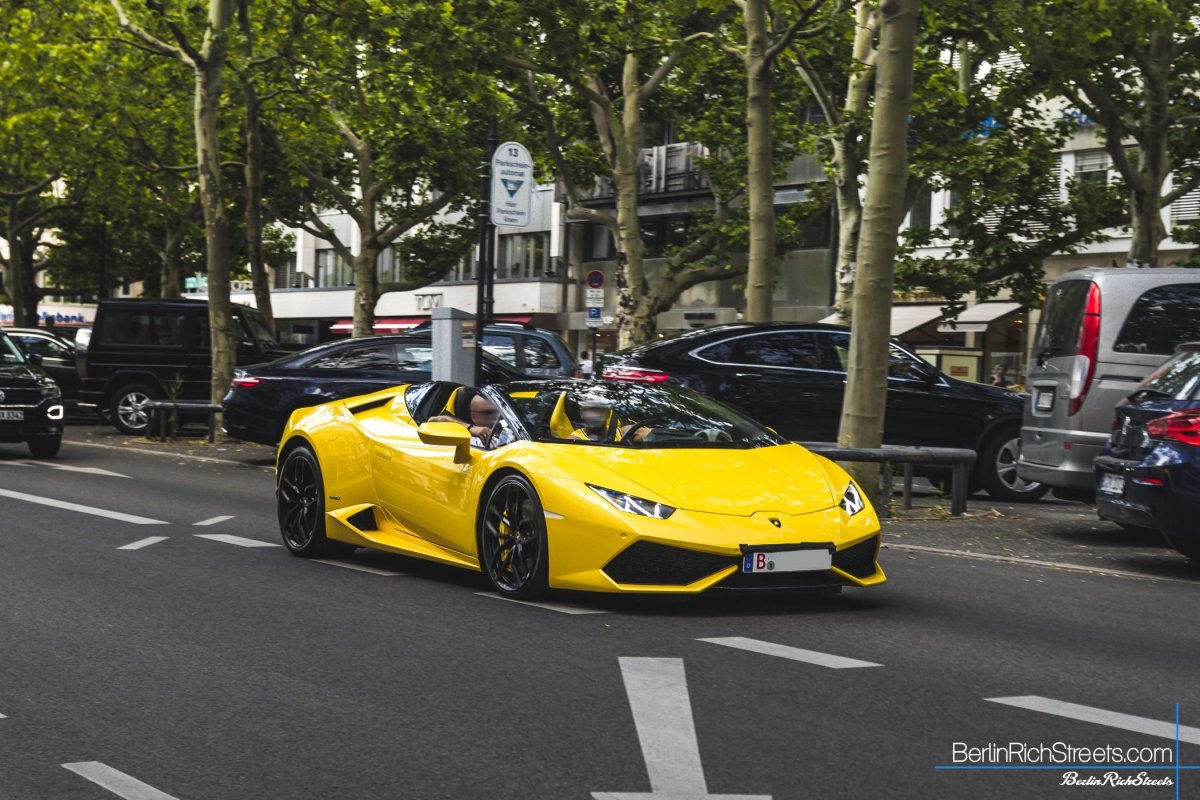 Lamborghini Huracán LP610-4 Spyder spotted in Berlin — BerlinRichStreets