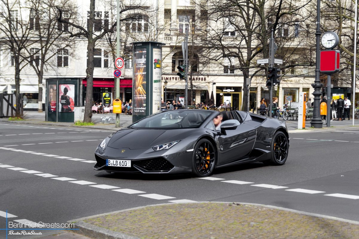 Lamborghini Huracán LP610-4 Spyder spotted in Berlin — BerlinRichStreets