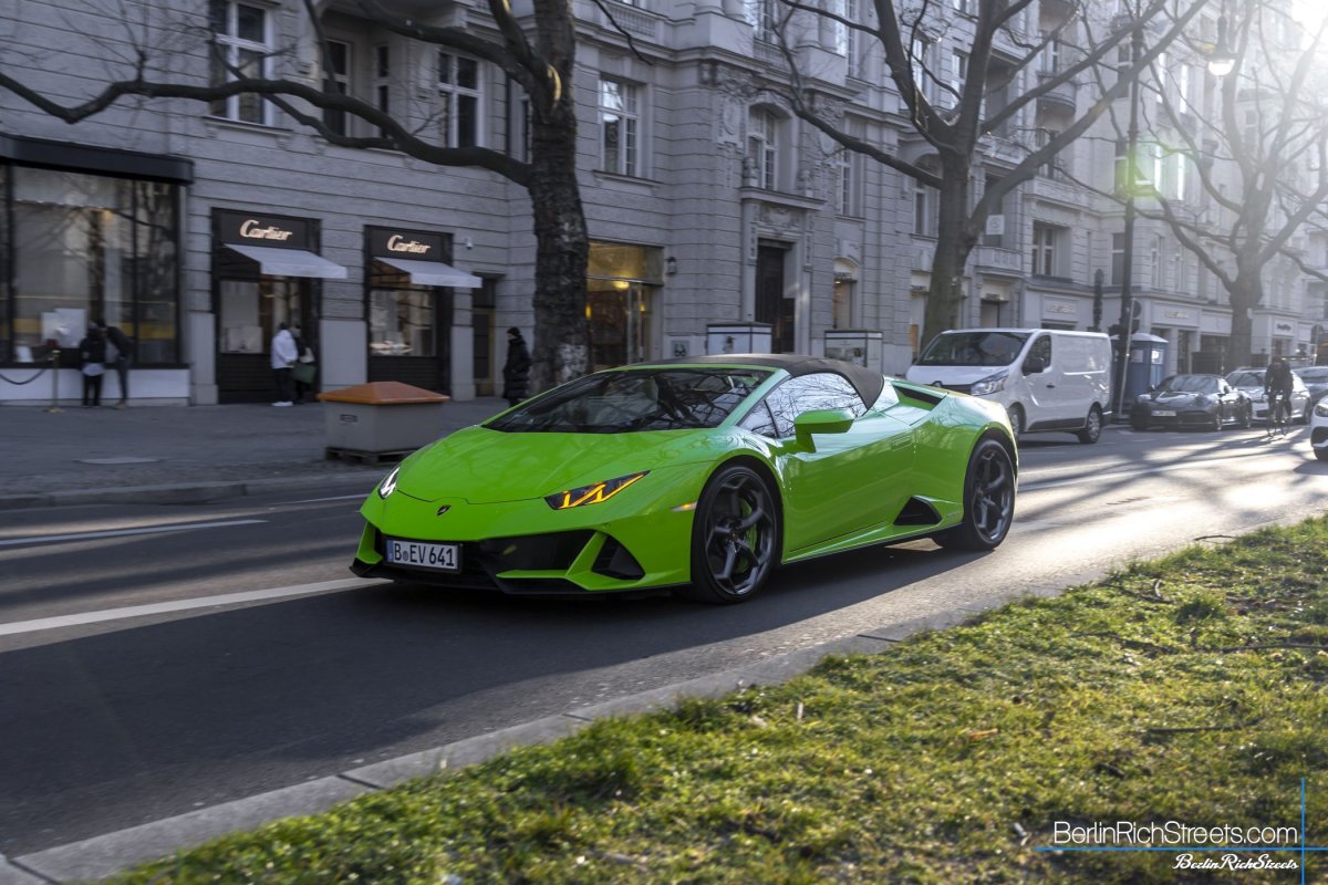 Lamborghini Huracán LP640-4 EVO Spyder spotted in Berlin — BerlinRichStreets