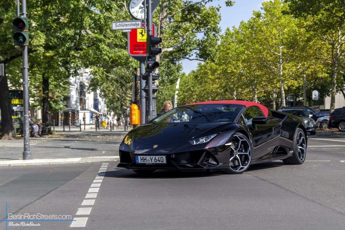 Lamborghini Huracán LP640-4 EVO Spyder spotted in Berlin — BerlinRichStreets