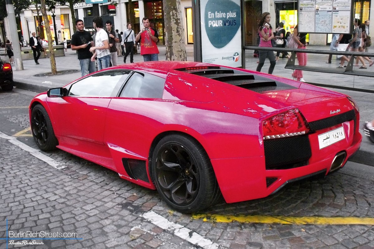 Lamborghini Murciélago spotted in Paris — BerlinRichStreets
