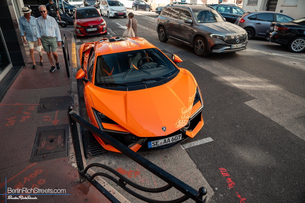 Lamborghini Revuelto spotted in Cannes — BerlinRichStreets