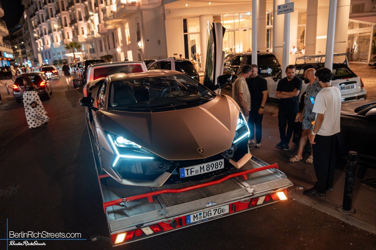 Lamborghini Revuelto spotted in Cannes — BerlinRichStreets