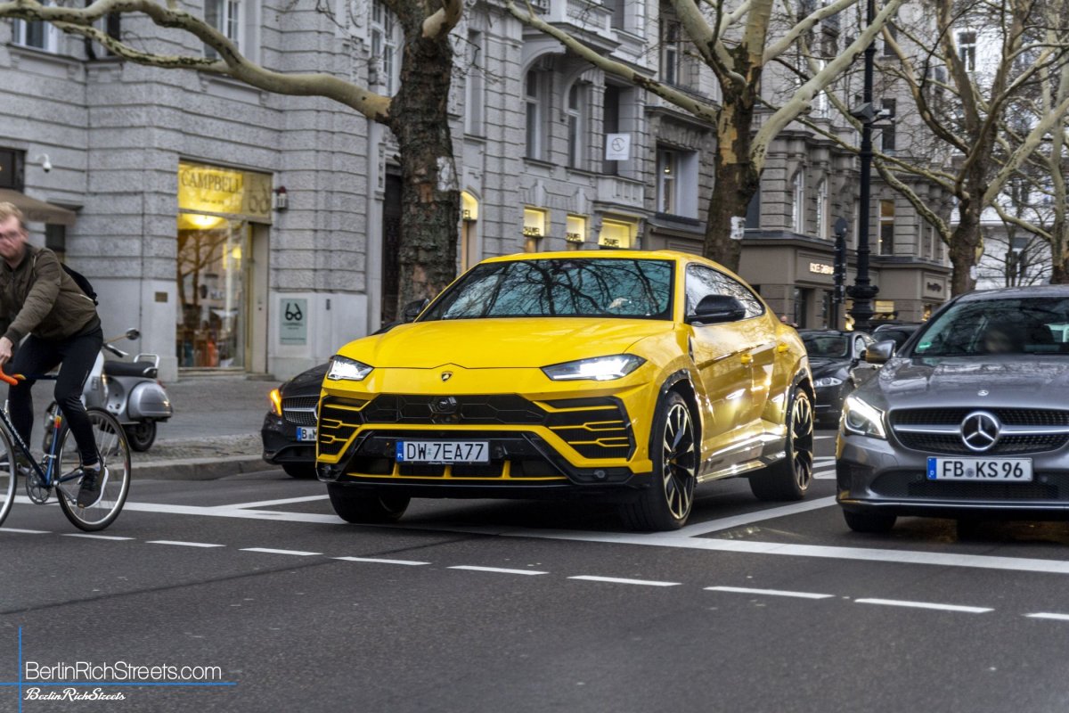 Lamborghini Urus spotted in Berlin — BerlinRichStreets