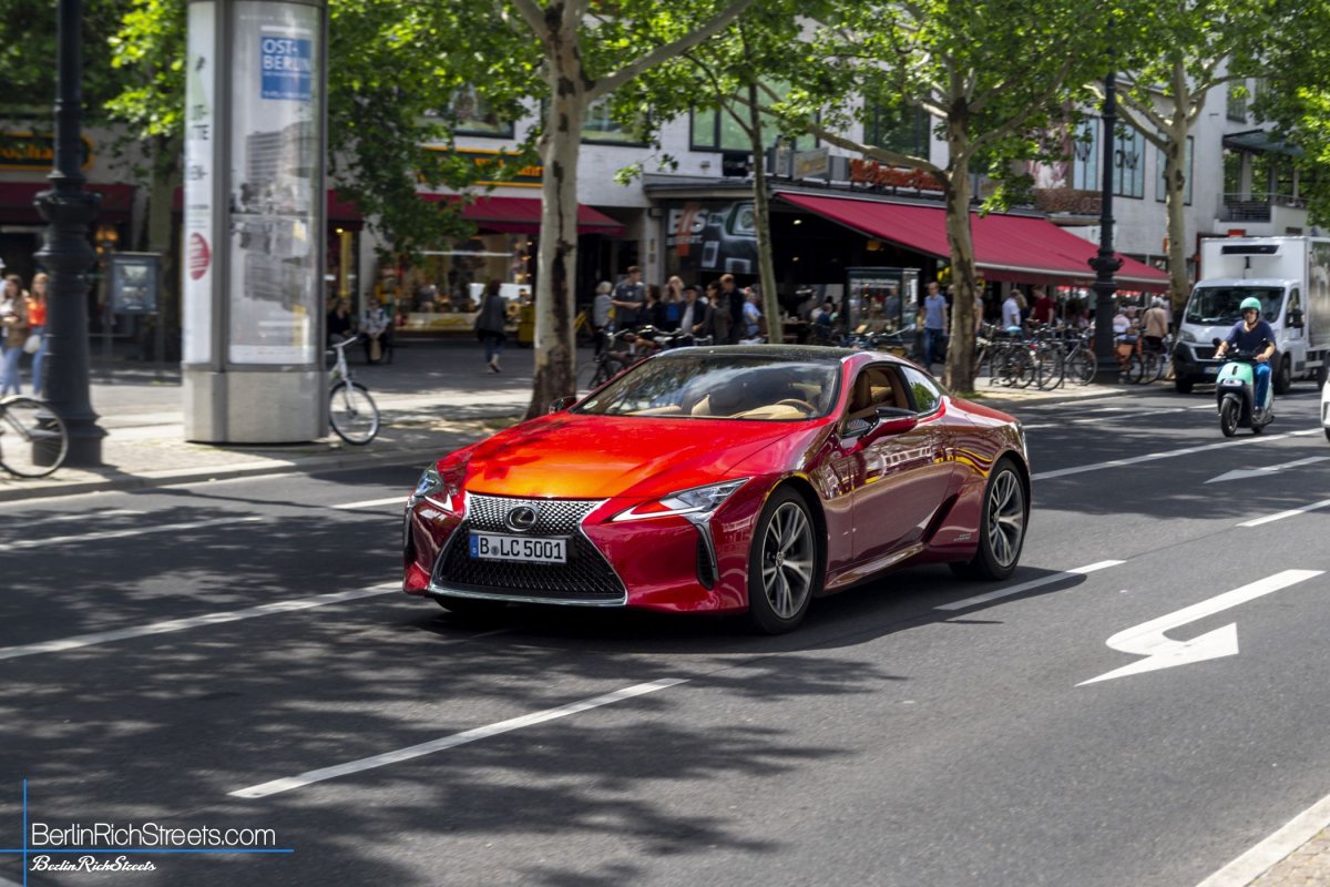 Lexus LC500 spotted in Berlin — BerlinRichStreets
