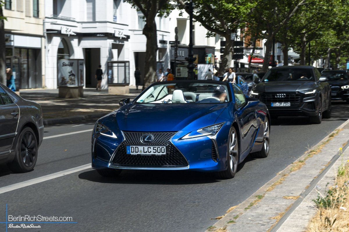 Lexus LC500 Convertible spotted in Berlin — BerlinRichStreets