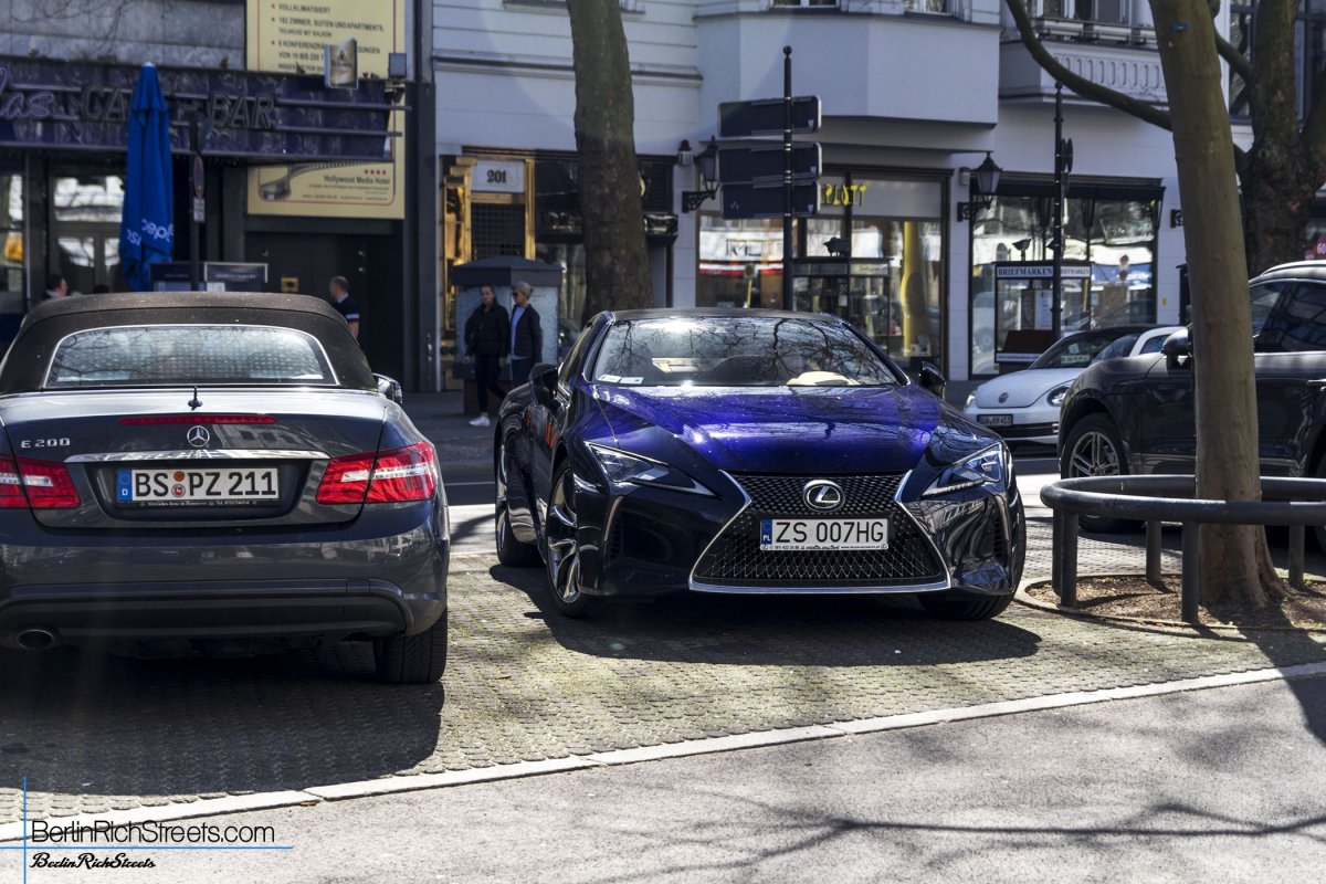 Lexus LC500 spotted in Berlin — BerlinRichStreets
