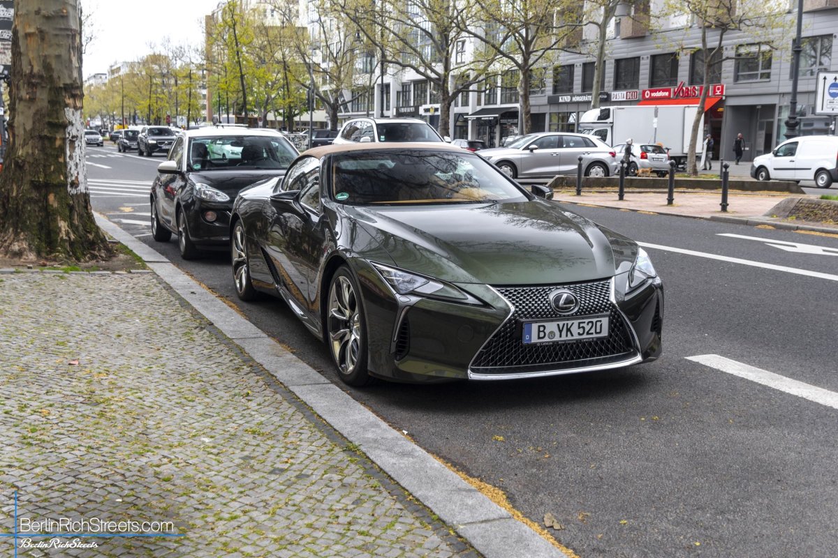 Lexus LC500 Convertible spotted in Berlin — BerlinRichStreets