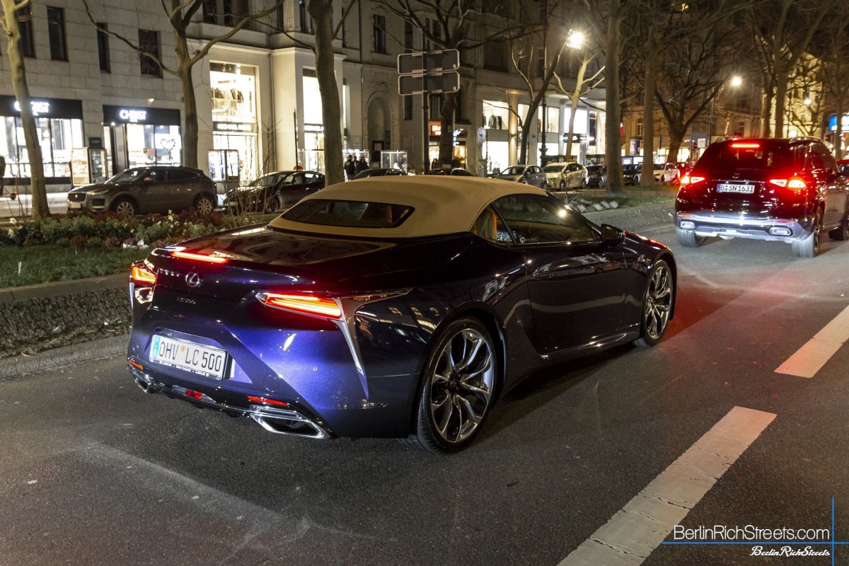 Lexus LC500 Convertible spotted in Berlin — BerlinRichStreets