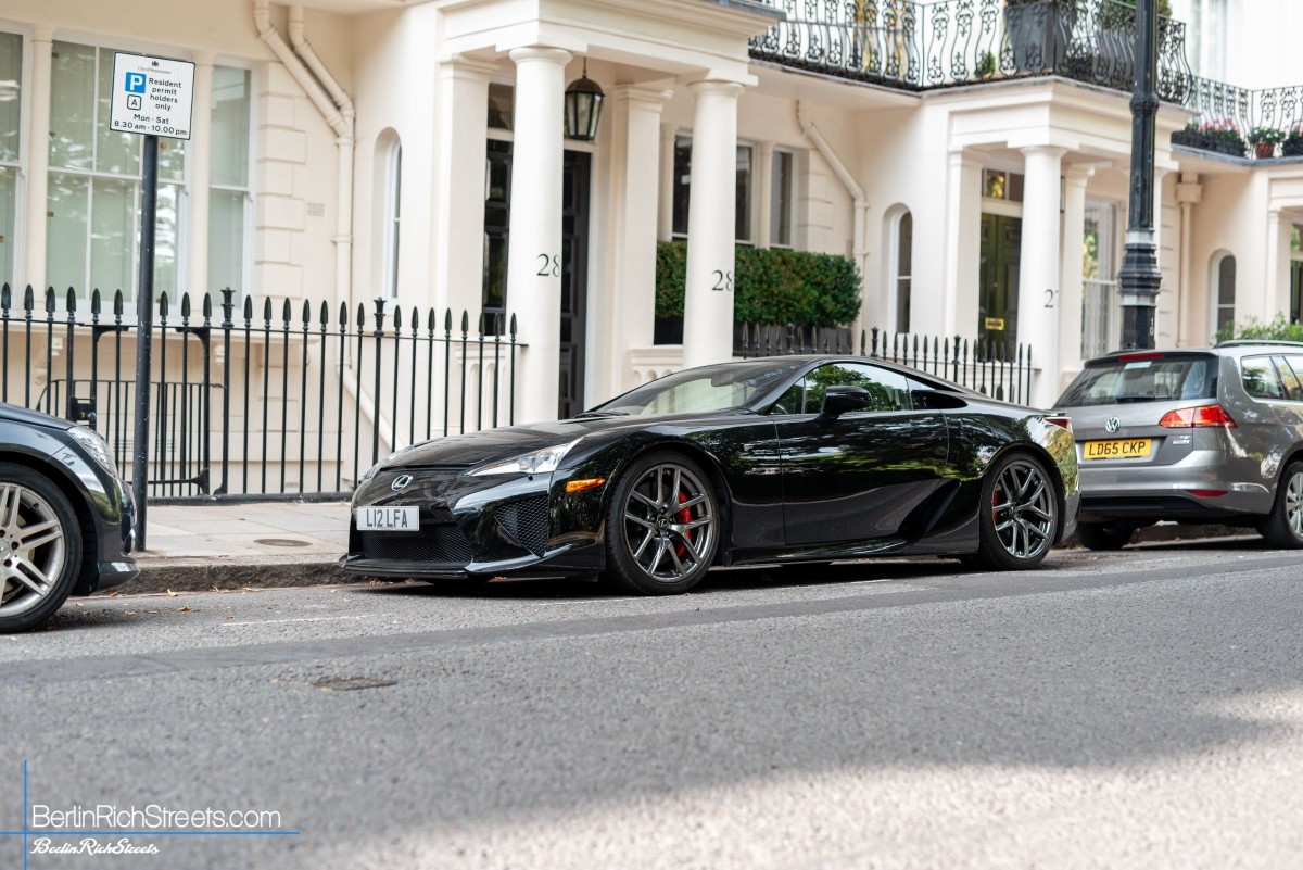 Lexus LFA spotted in London — BerlinRichStreets