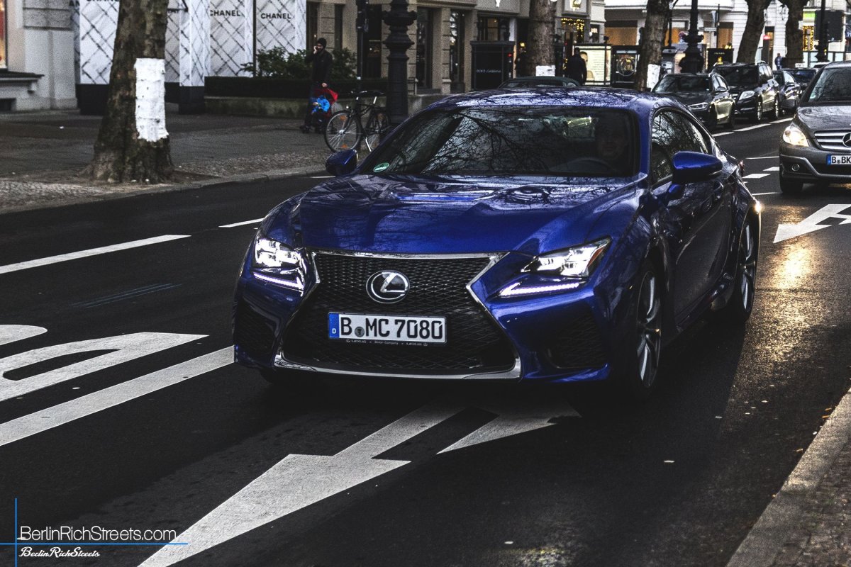 Lexus RC-F spotted in Berlin — BerlinRichStreets