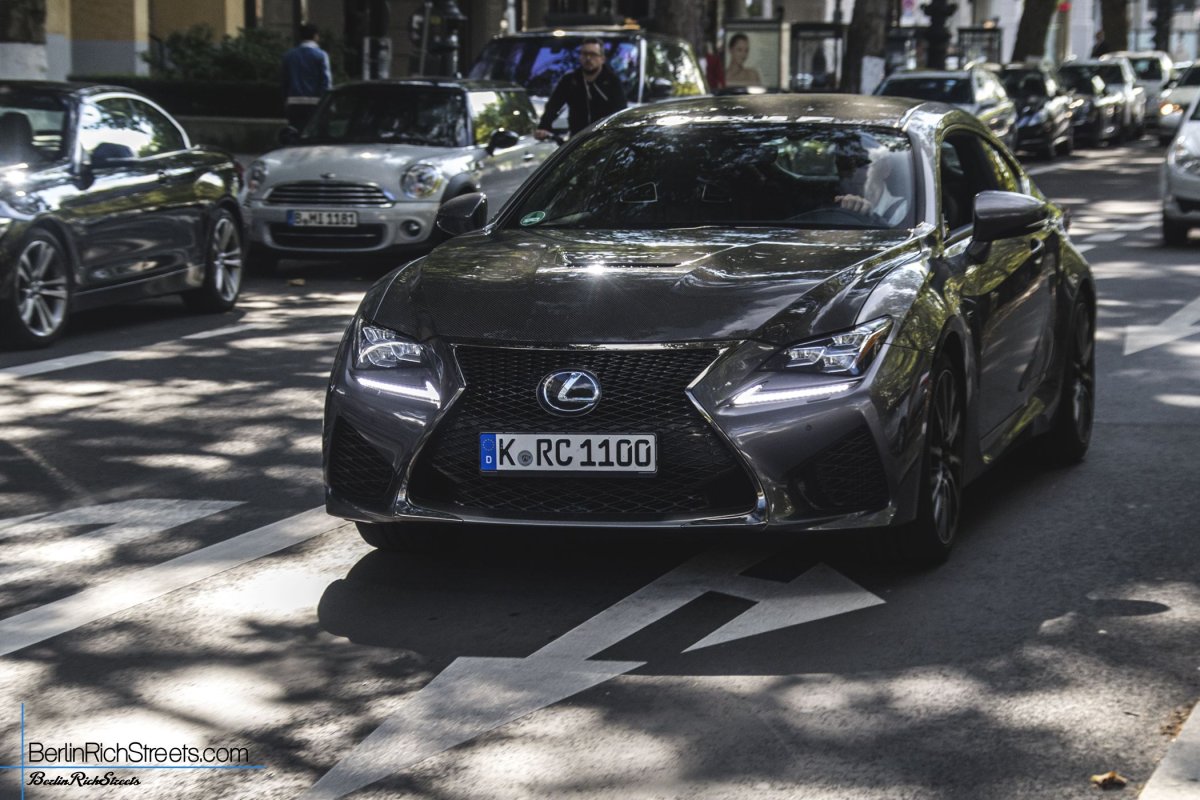 Lexus RC-F spotted in Berlin — BerlinRichStreets