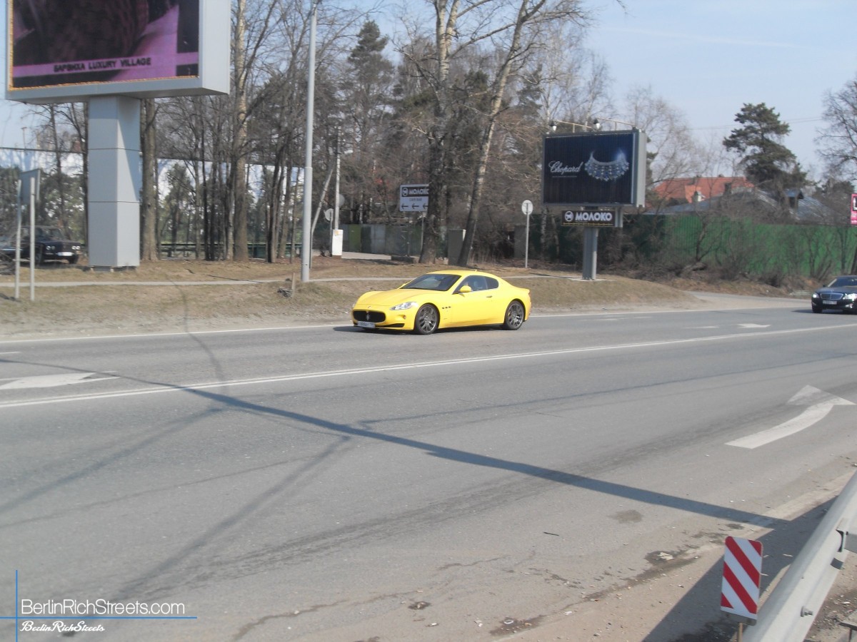 Maserati GranTurismo spotted in Moscow — BerlinRichStreets