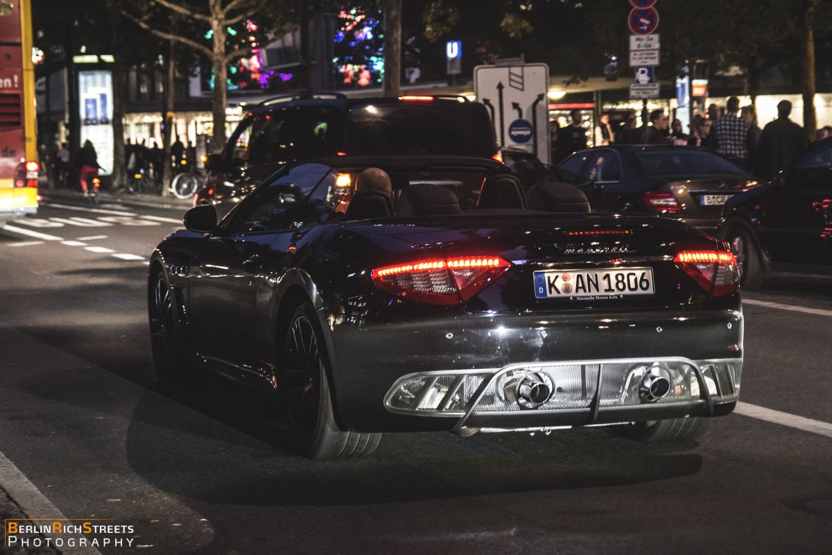 Maserati GranCabrio MC spotted in Berlin — BerlinRichStreets