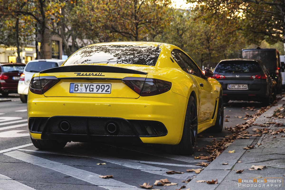 Maserati GranTurismo MC Stradale spotted in Berlin — BerlinRichStreets