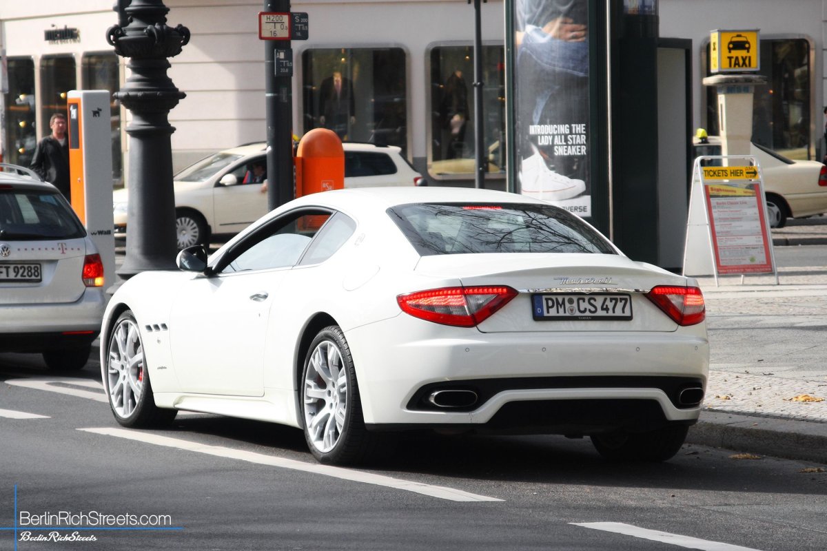 Maserati GranTurismo S spotted in Berlin — BerlinRichStreets