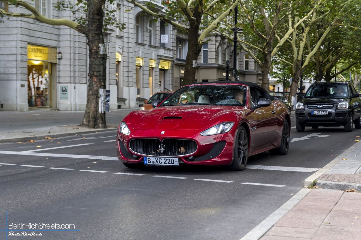 Maserati GranCabrio Sport 2013 spotted in Berlin — BerlinRichStreets