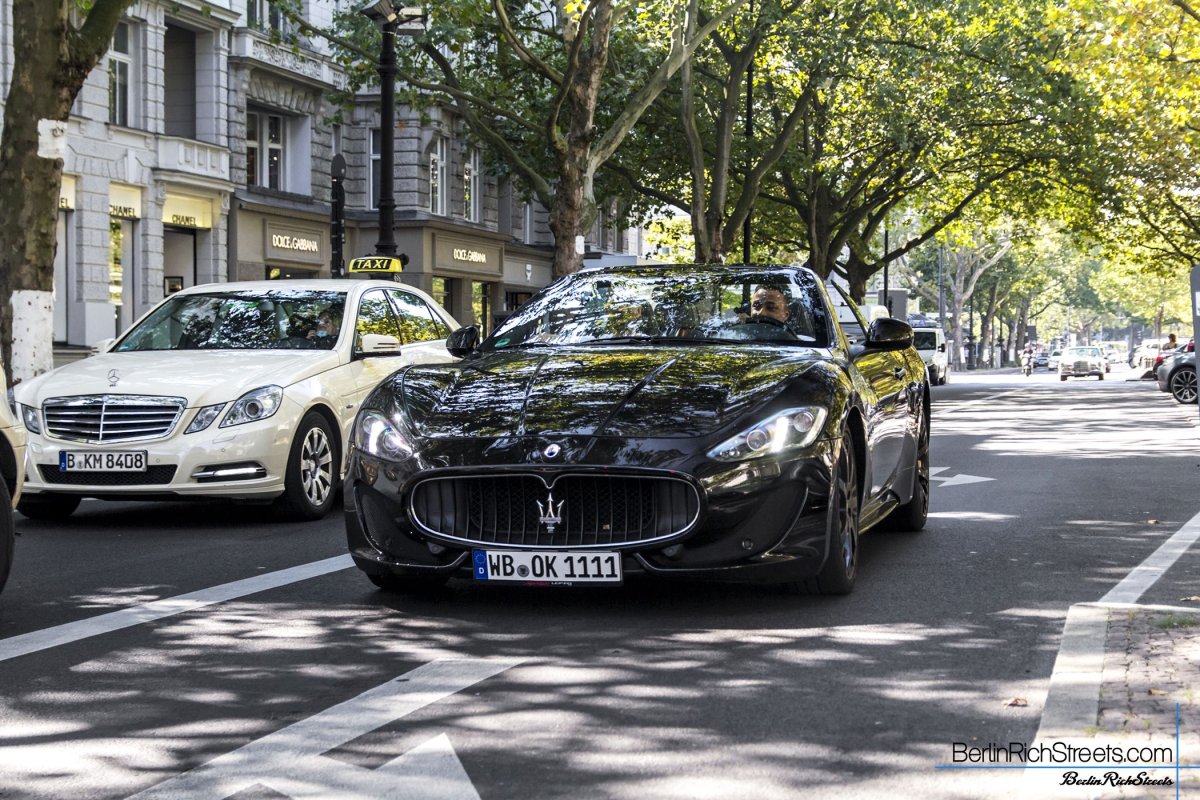 Maserati GranCabrio Sport 2013 spotted in Berlin — BerlinRichStreets