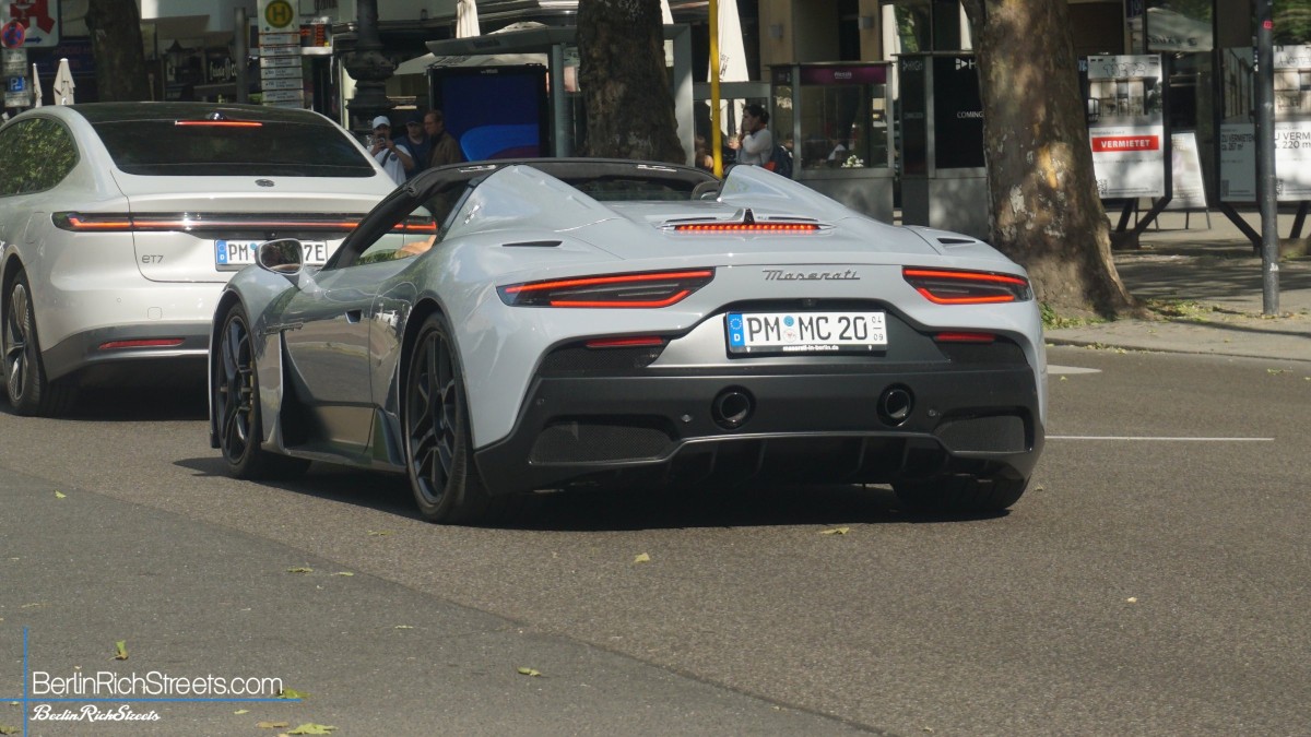 Maserati MC20 Cielo spotted in Berlin — BerlinRichStreets
