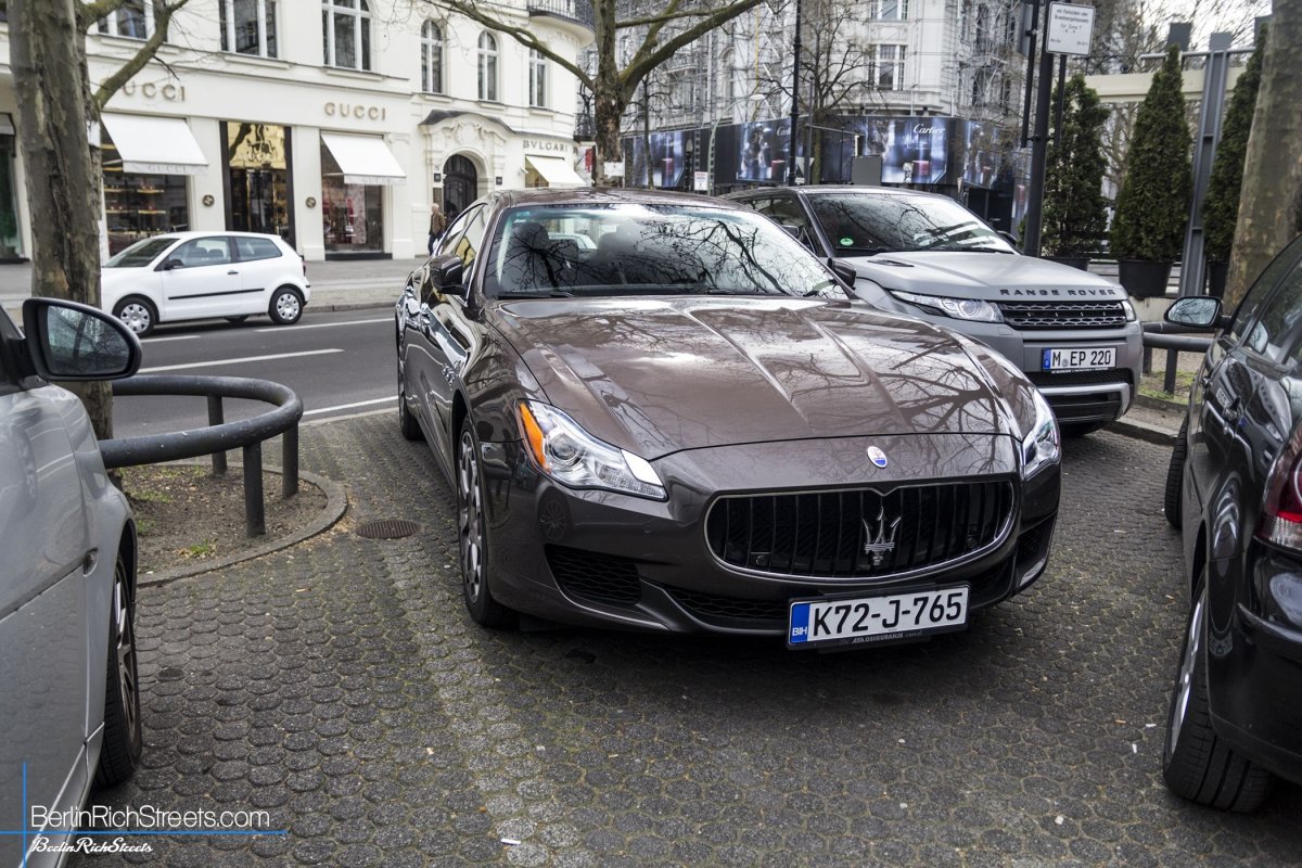 Maserati Quattroporte (VI) S Q4 spotted in Berlin — BerlinRichStreets
