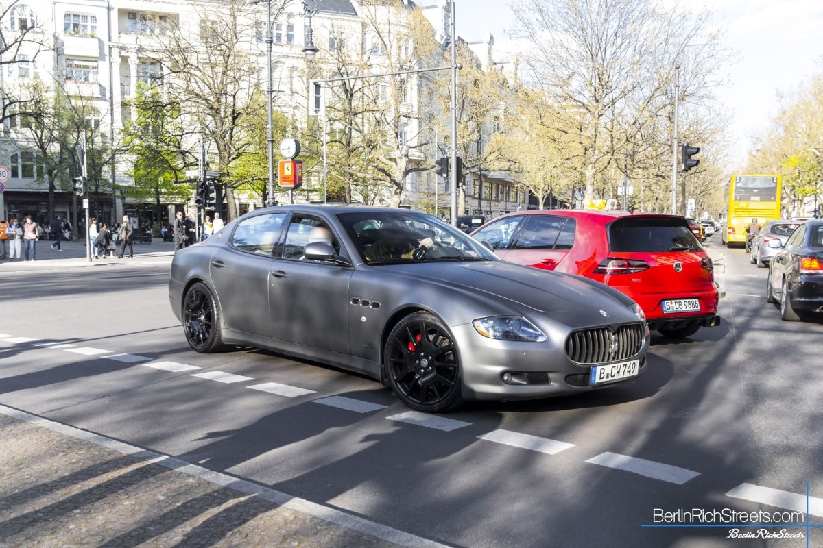 Maserati Quattroporte (V) Sport GT S 2009 spotted in Berlin — BerlinRichStreets
