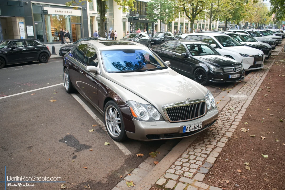 Maybach 57s spotted in Düsseldorf — BerlinRichStreets