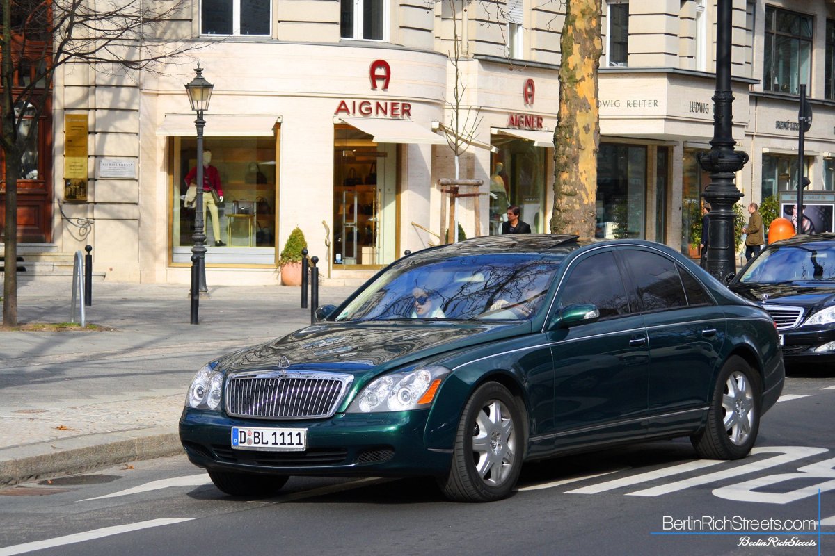 Maybach 57 spotted in Berlin — BerlinRichStreets