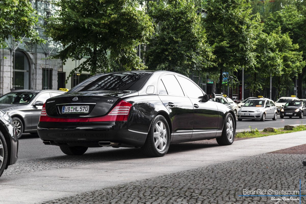 Maybach 57s spotted in Berlin — BerlinRichStreets