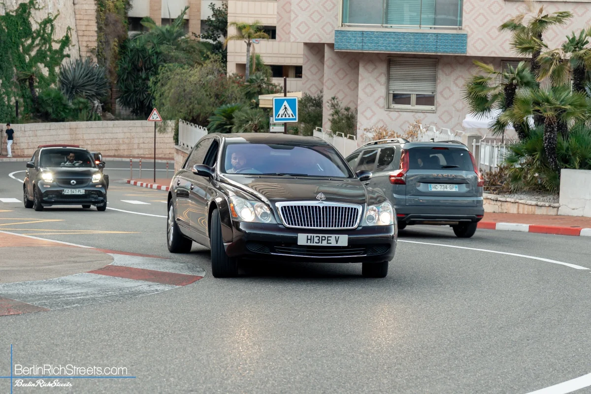 Maybach 62 spotted in Monaco — BerlinRichStreets