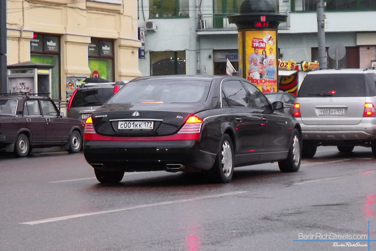 Maybach 62s spotted in Moscow — BerlinRichStreets
