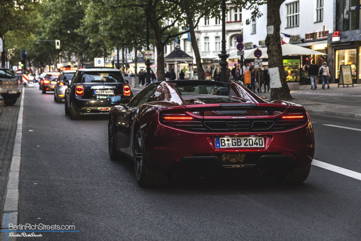 McLaren MP4-12C Spider spotted in Berlin — BerlinRichStreets