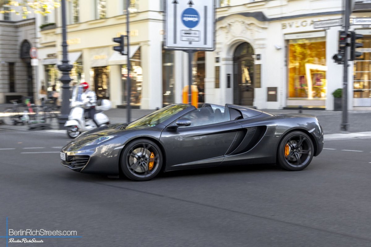 McLaren MP4-12C Spider spotted in Berlin — BerlinRichStreets