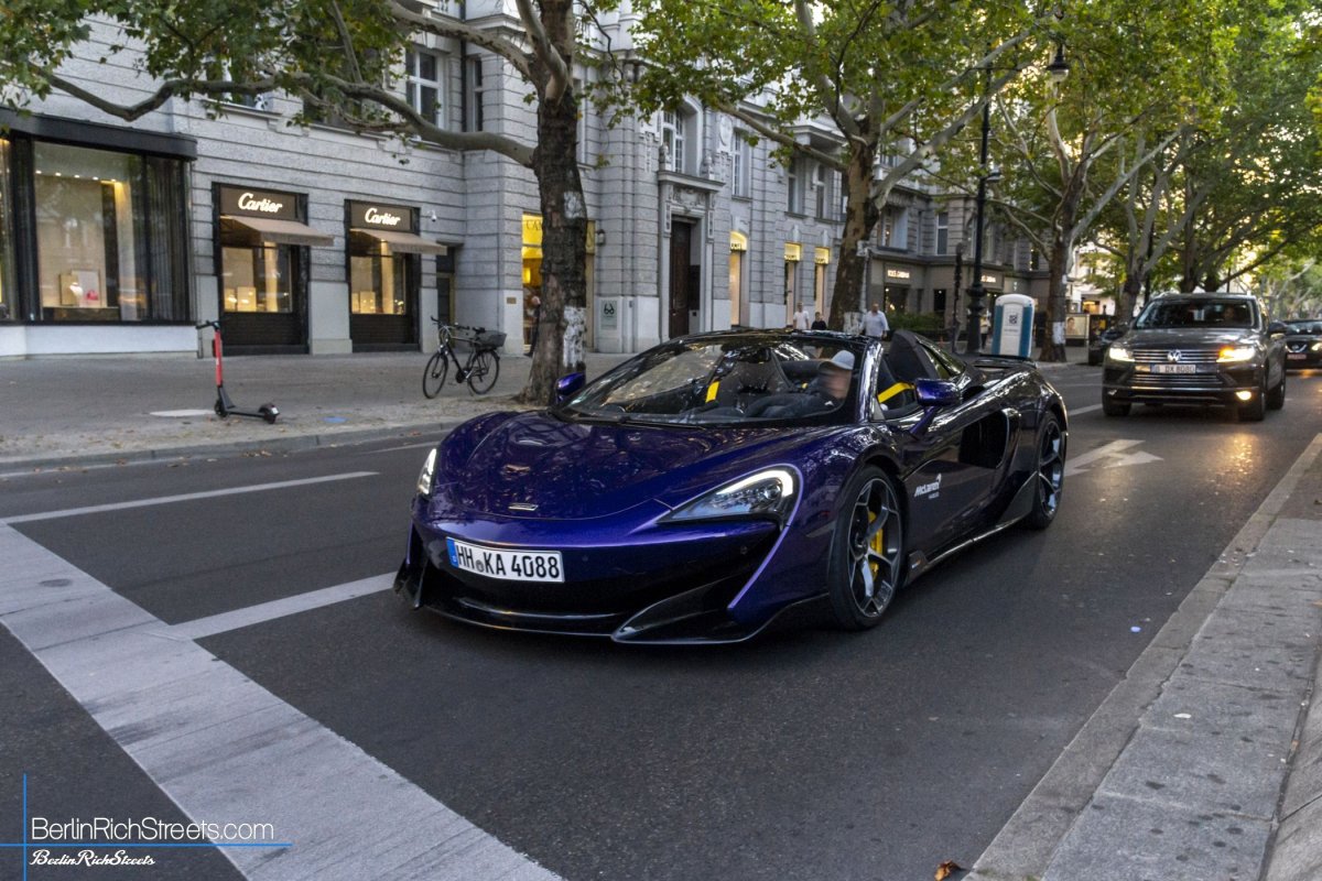 McLaren 600LT Spider spotted in Berlin — BerlinRichStreets