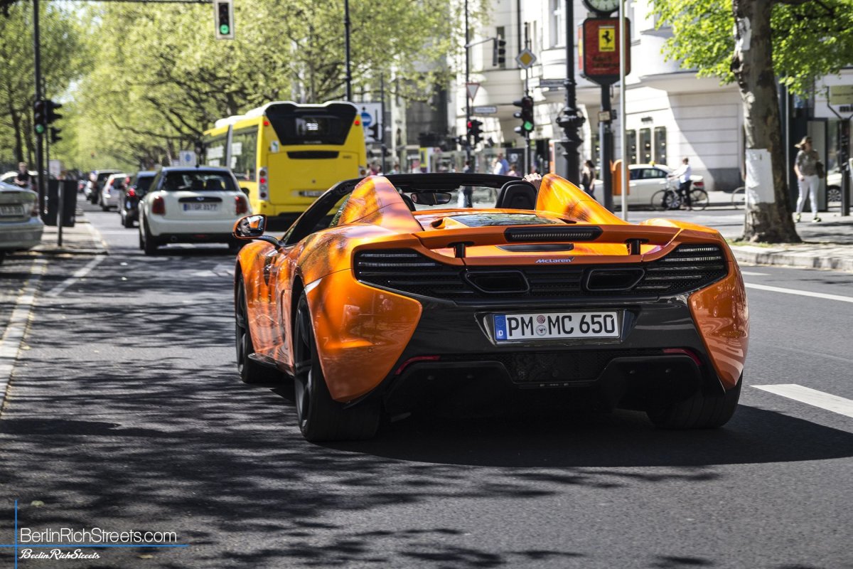 McLaren 650S Spider spotted in Berlin — BerlinRichStreets