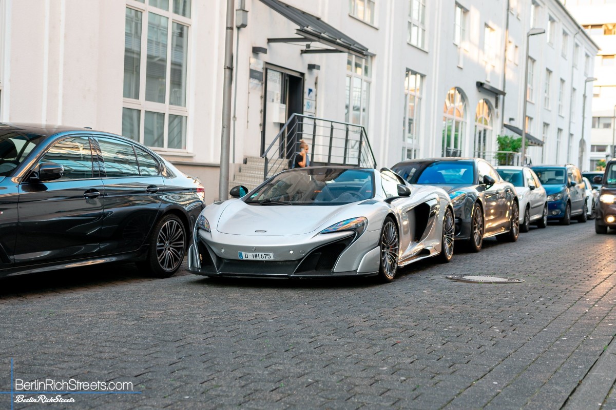 McLaren 675LT Spider spotted in Düsseldorf — BerlinRichStreets