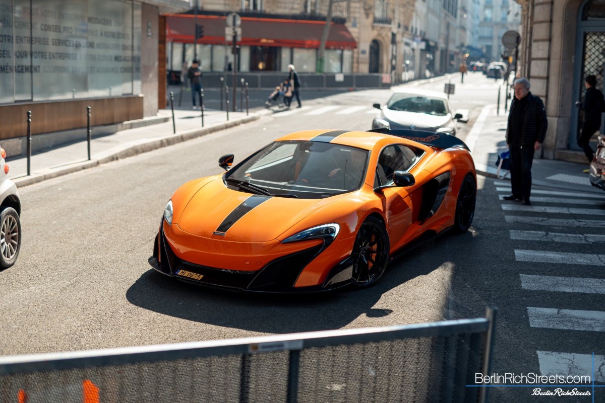 McLaren 675LT spotted in Paris — BerlinRichStreets