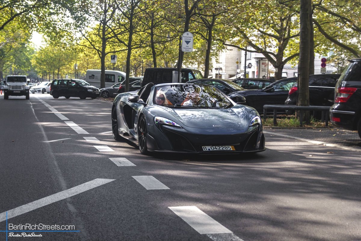 McLaren 675LT Spider spotted in Berlin — BerlinRichStreets
