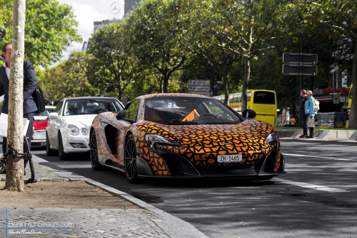 McLaren 675LT Spider spotted in Berlin — BerlinRichStreets