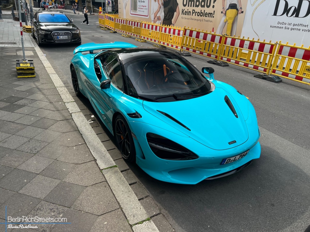 McLaren 750S Spider spotted in Düsseldorf — BerlinRichStreets