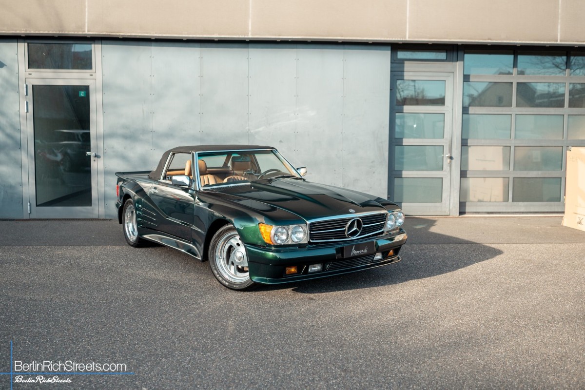 Mercedes-Benz 560SL Koenig Specials (R107) spotted in Düsseldorf — BerlinRichStreets
