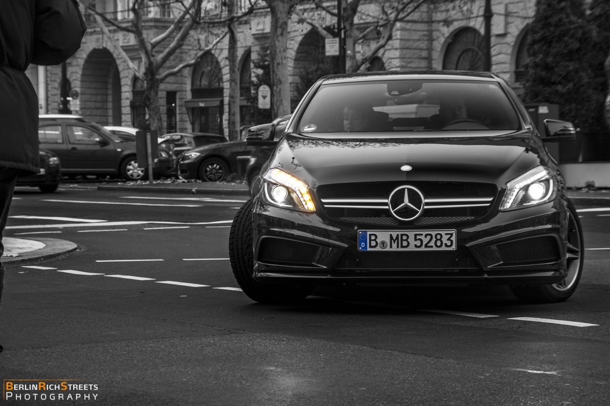 Mercedes-Benz A45 AMG (W176) spotted in Berlin — BerlinRichStreets
