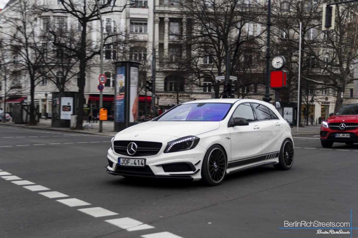 Mercedes-Benz A45 AMG (W176) Edition1 spotted in Berlin — BerlinRichStreets