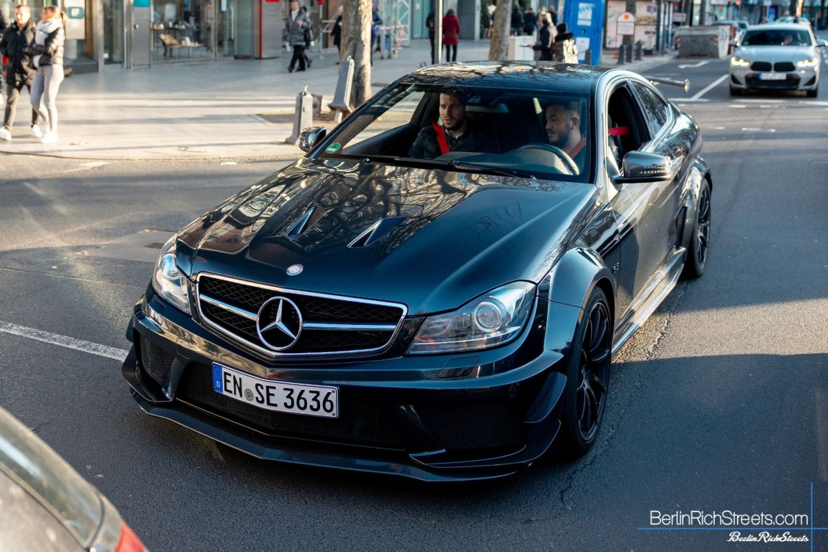 Mercedes-Benz C63 AMG Black Series spotted in Düsseldorf — BerlinRichStreets