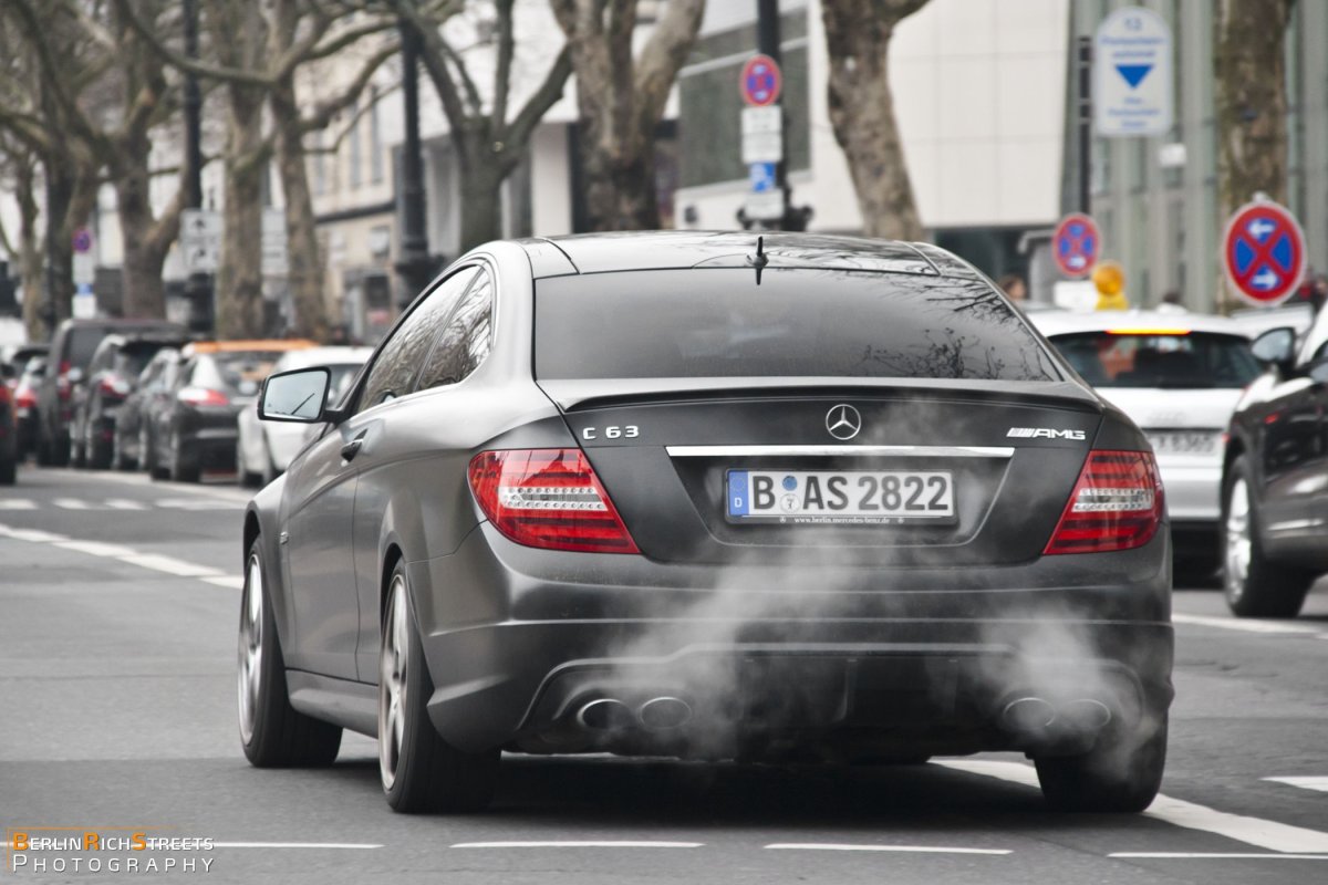 Mercedes-Benz C63 AMG (C204) spotted in Berlin — BerlinRichStreets