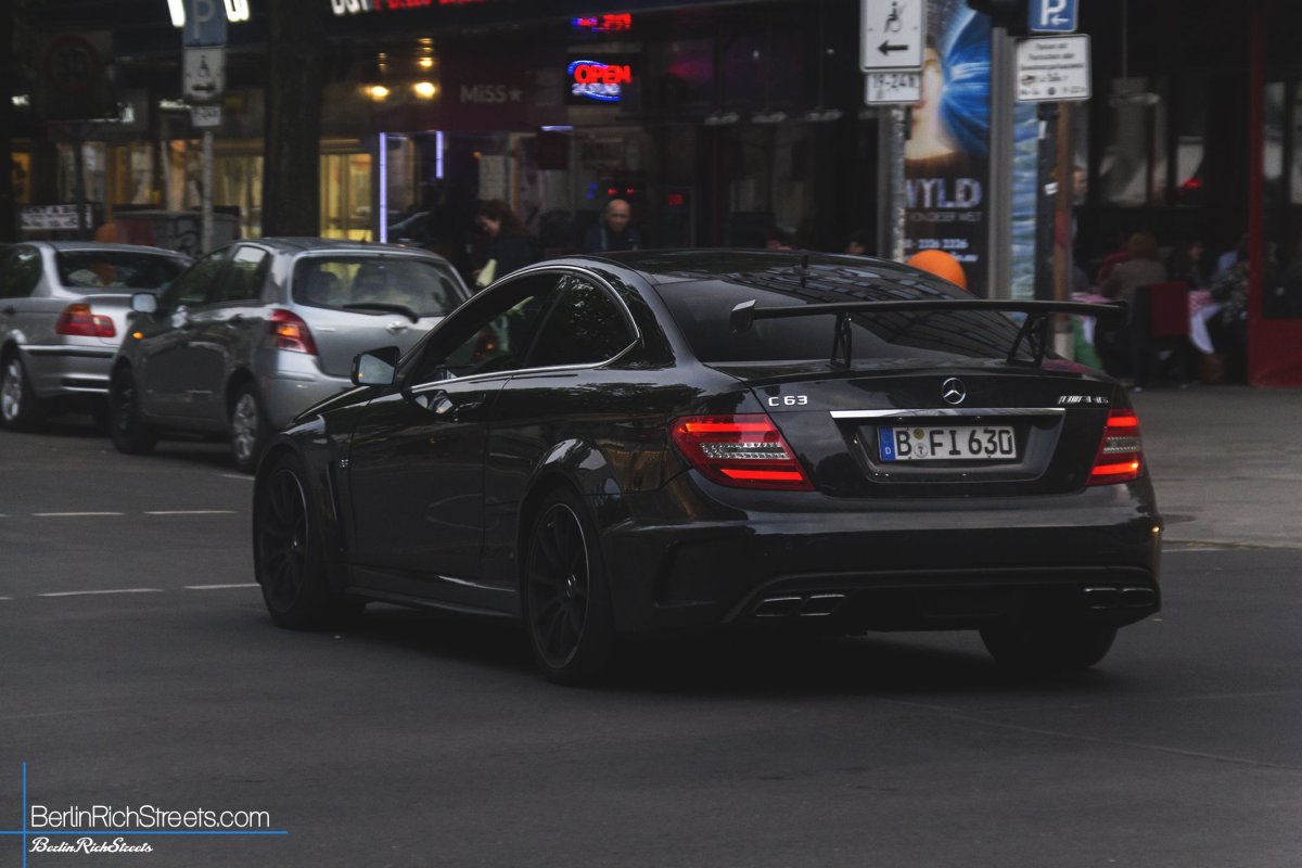 Mercedes-Benz C63 AMG Black Series spotted in Berlin — BerlinRichStreets