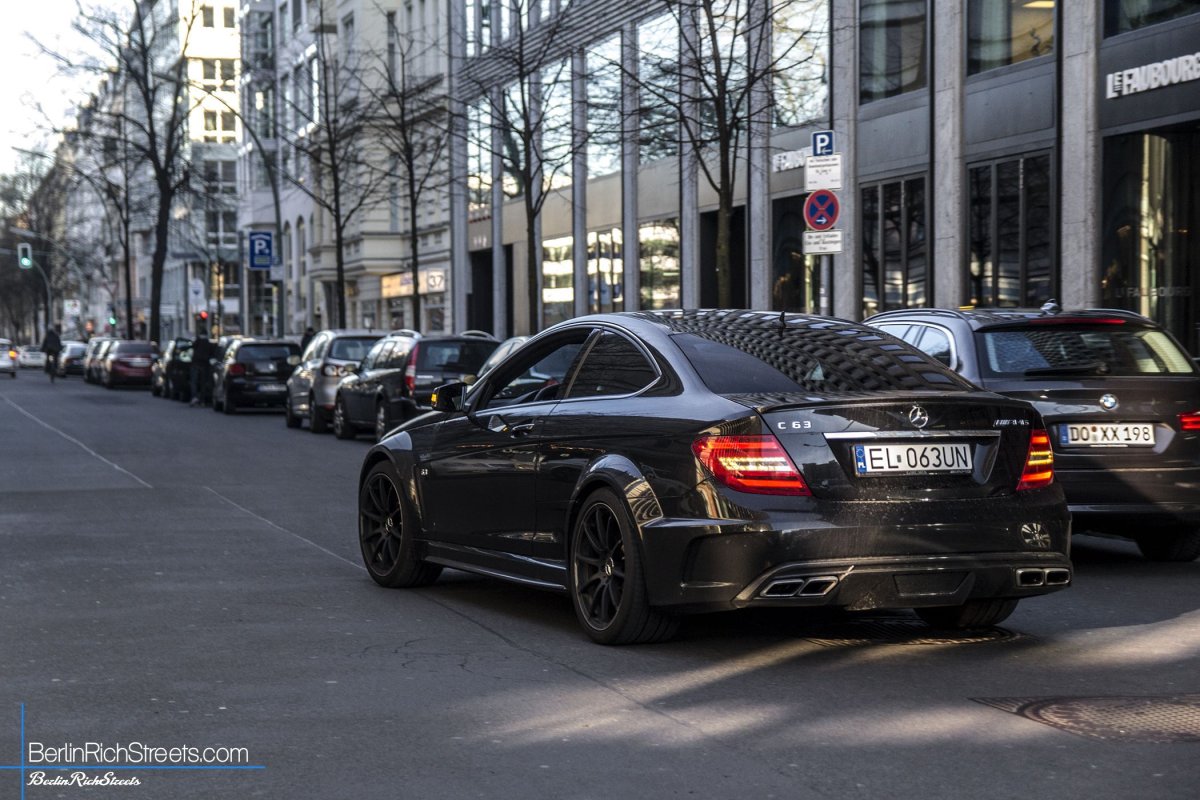 Mercedes-Benz C63 AMG Black Series spotted in Berlin — BerlinRichStreets