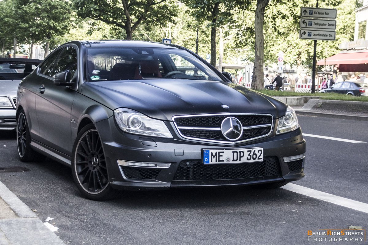 Mercedes-Benz C63 AMG (C204) spotted in Berlin — BerlinRichStreets