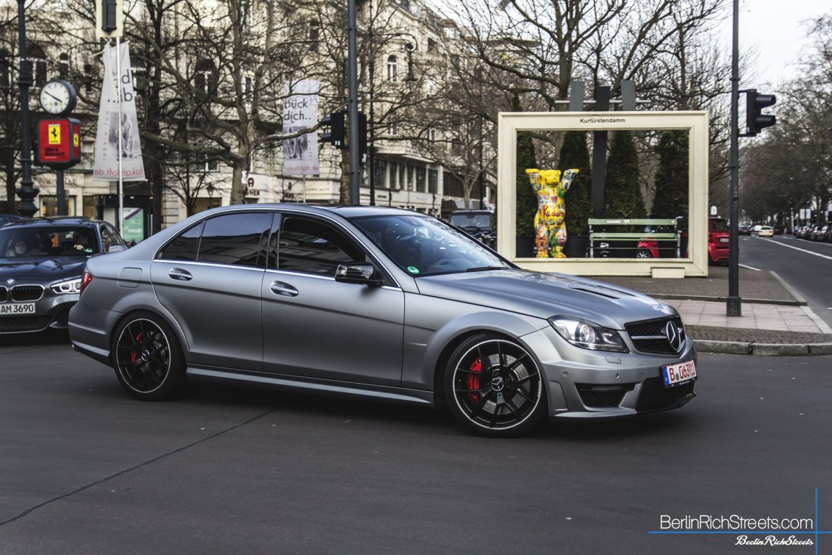 Mercedes-Benz C63 AMG 'Edition 507' (W204) spotted in Berlin — BerlinRichStreets