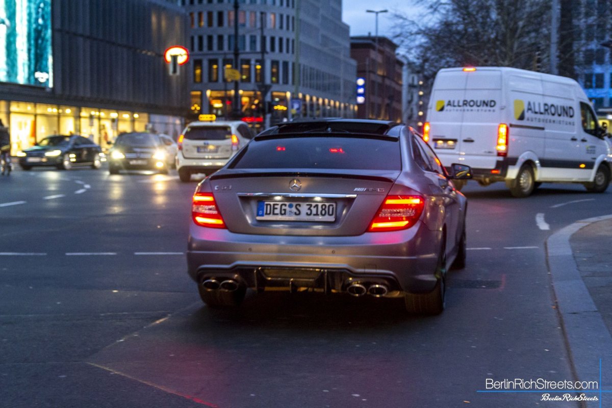 Mercedes-Benz C63 AMG (C204) spotted in Berlin — BerlinRichStreets